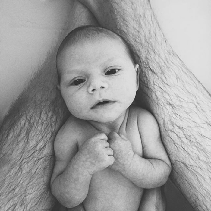 Sweet Girl Had Her First Bathtub Experience Tonight. She Was So Calm Laying There Looking At Her Daddy