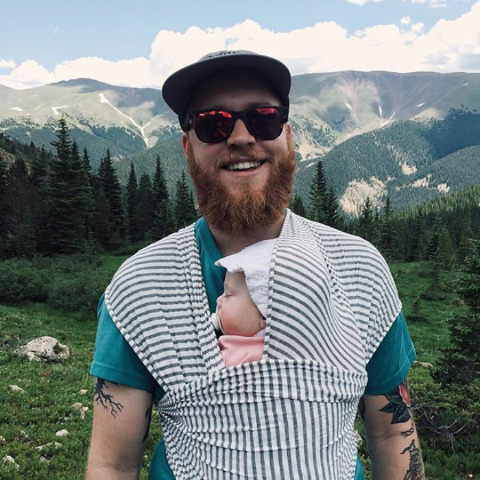 She Snoozed Right Through Her First Hike Up The Mountain!