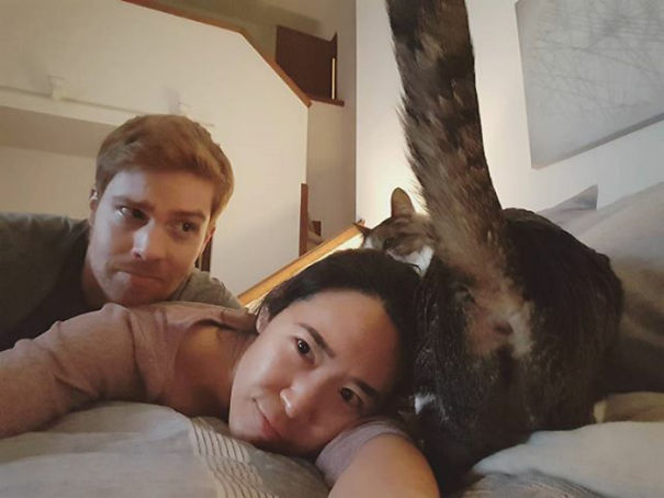 Funny Cat Photobombs