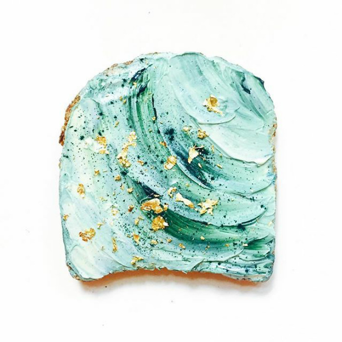 Mermaid Toast