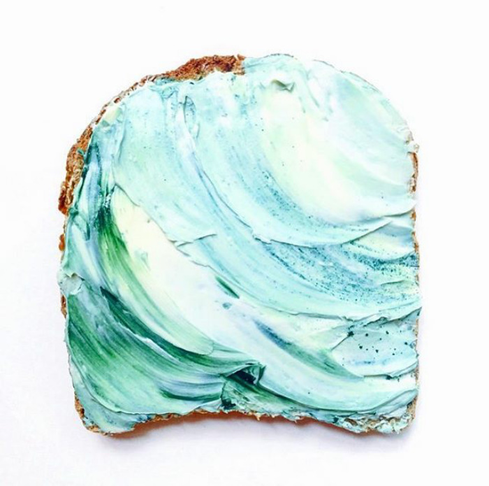 Mermaid Toast