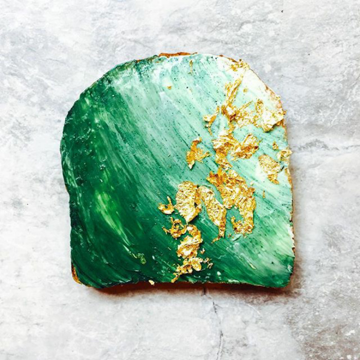 Mermaid Toast