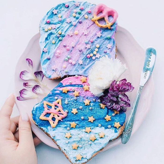 Mermaid Toast
