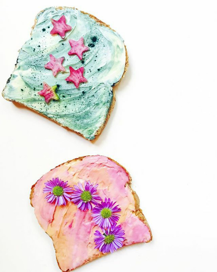 Mermaid Toast