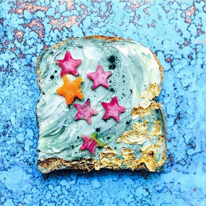 Mermaid Toast