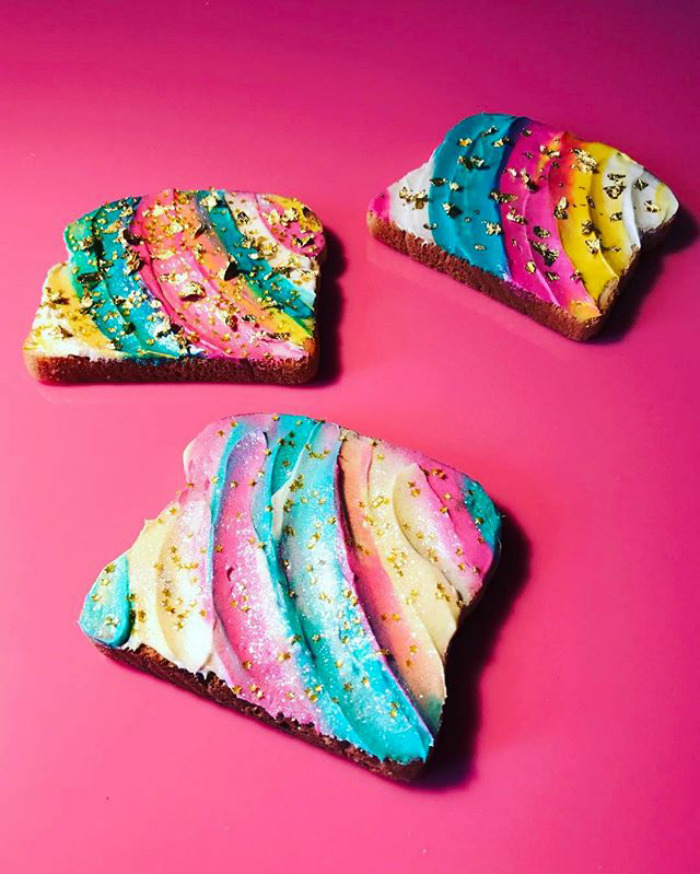 Mermaid Toast