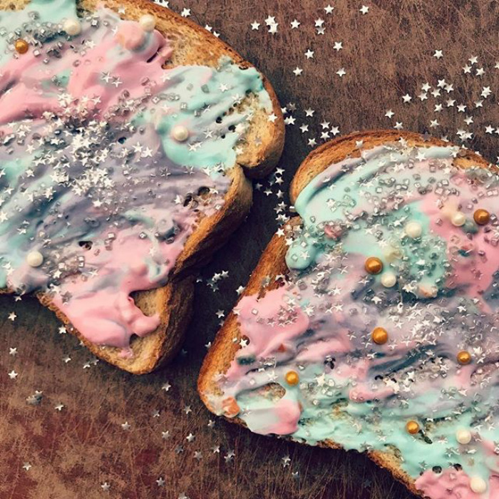 Mermaid Toast