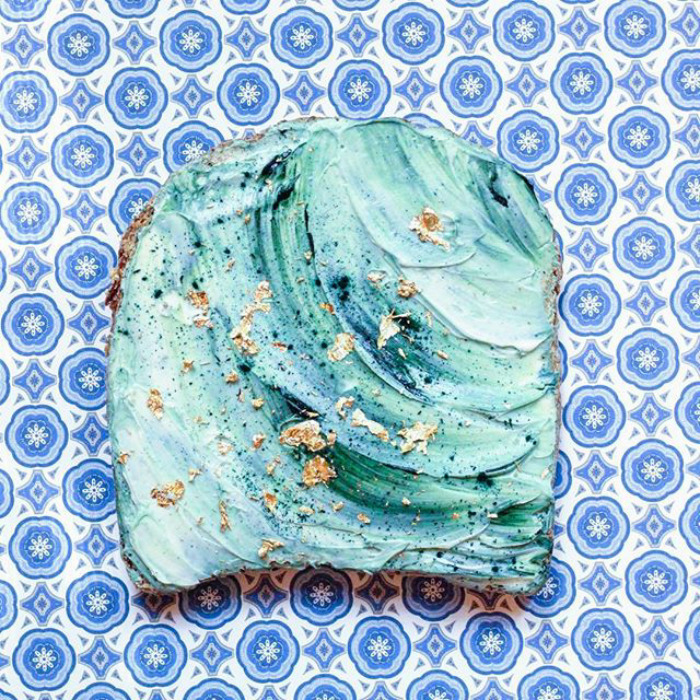 Mermaid Toast