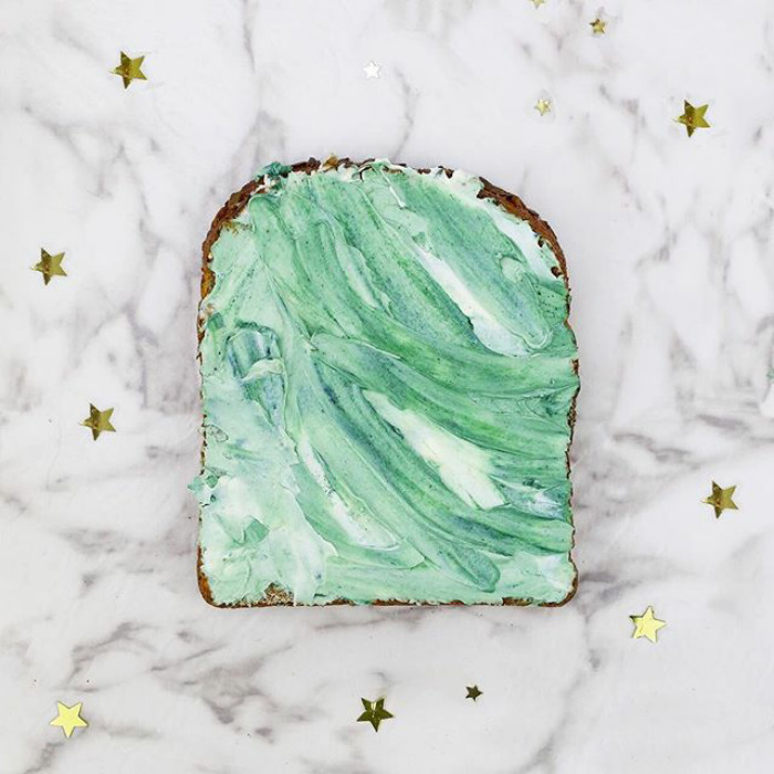 Mermaid Toast