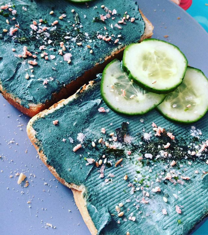 Mermaid Toast