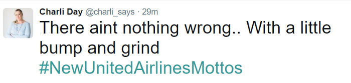 #newunitedairlinesmottos