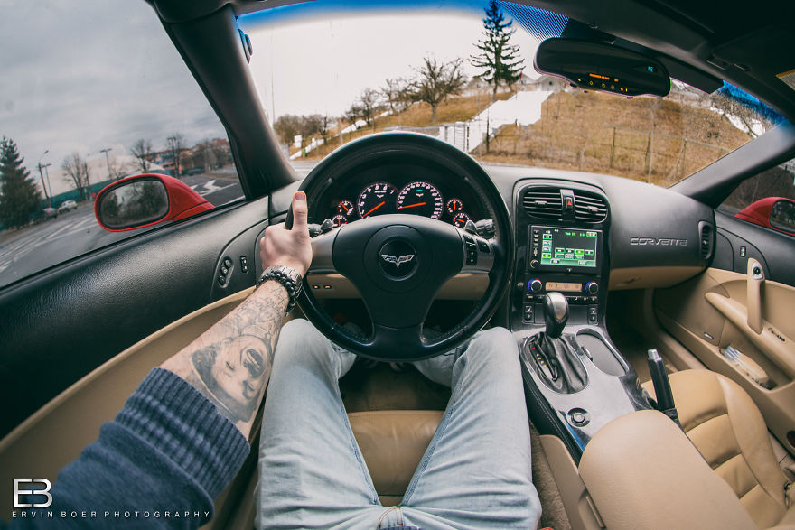 I Photographed More Than 300 Car Interiors With A Fisheye In A Year