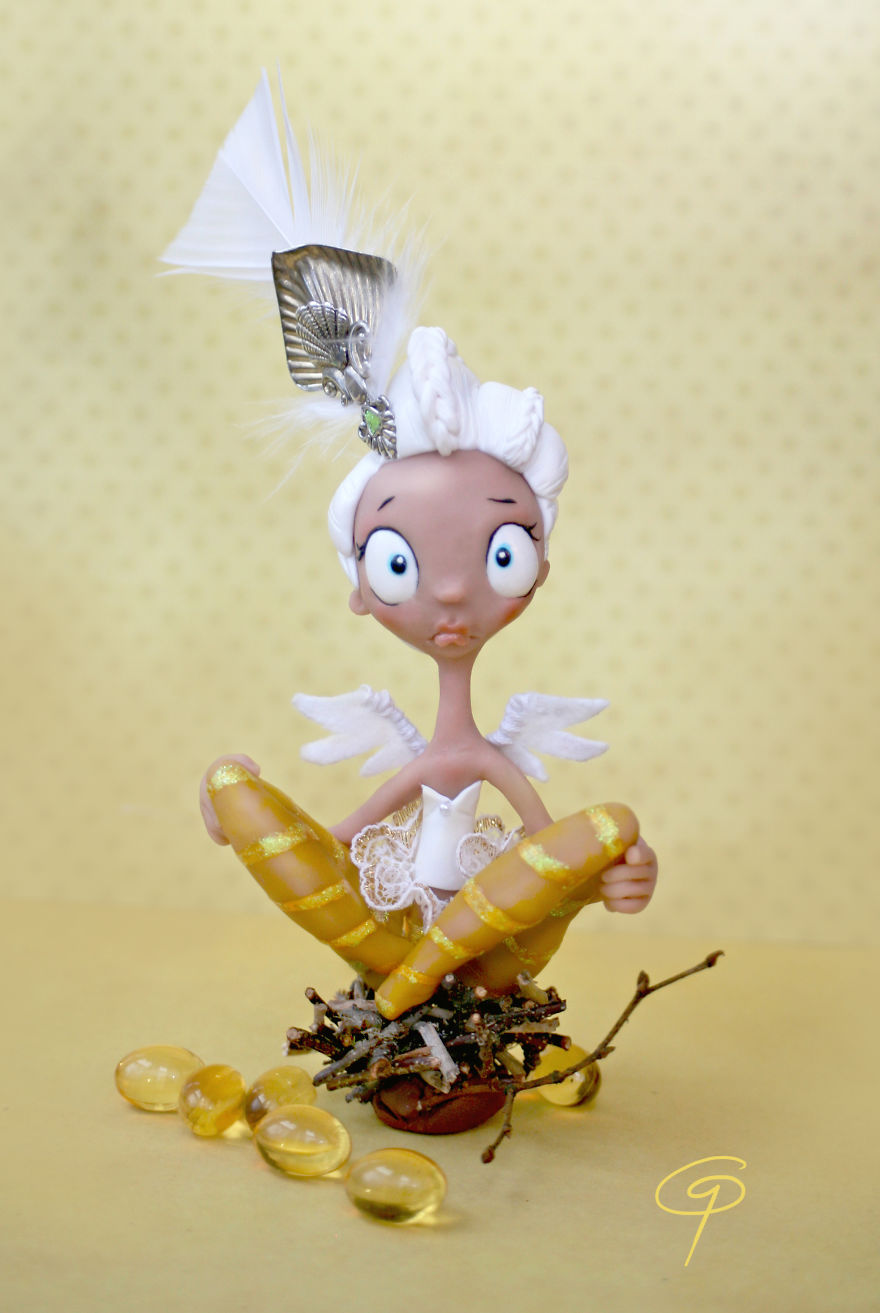 Whimsical Polymer Clay Sculptures I Sculpt To Fill My Heart