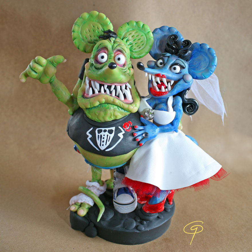 Creative Wedding Cake Toppers That I've Been Making For Over A Decade