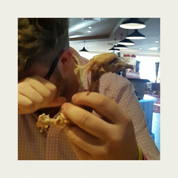 Chicken That Looks Like Mr Burns