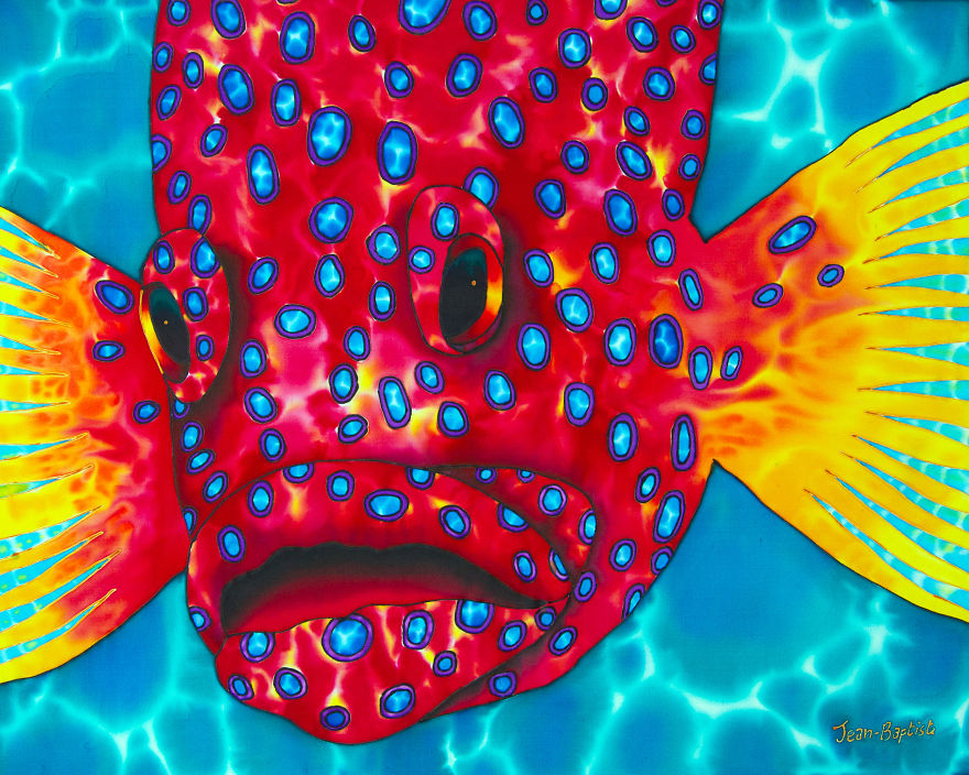 Colours Of The Caribbean Sea Create A Living Liquid Canvas.