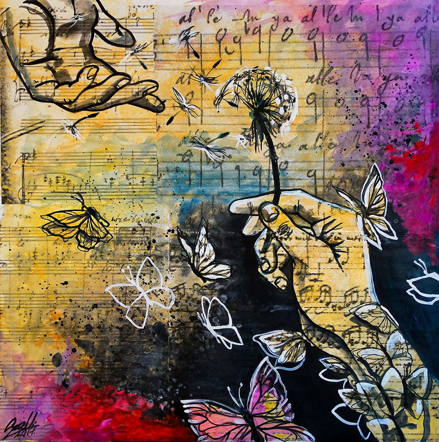 I Paint The Mind Blowing Nature, What We Never Rein In And Can’t Describe With A Million Words