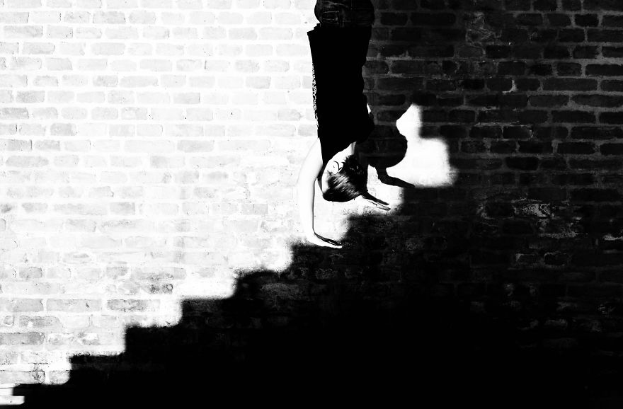 Playing With Shadows: Black And White Street Photography