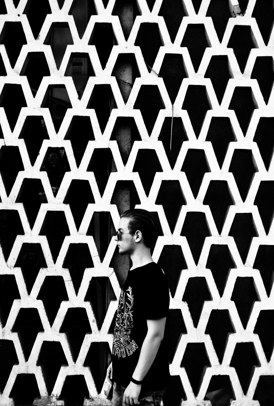 Playing With Shadows: Black And White Street Photography