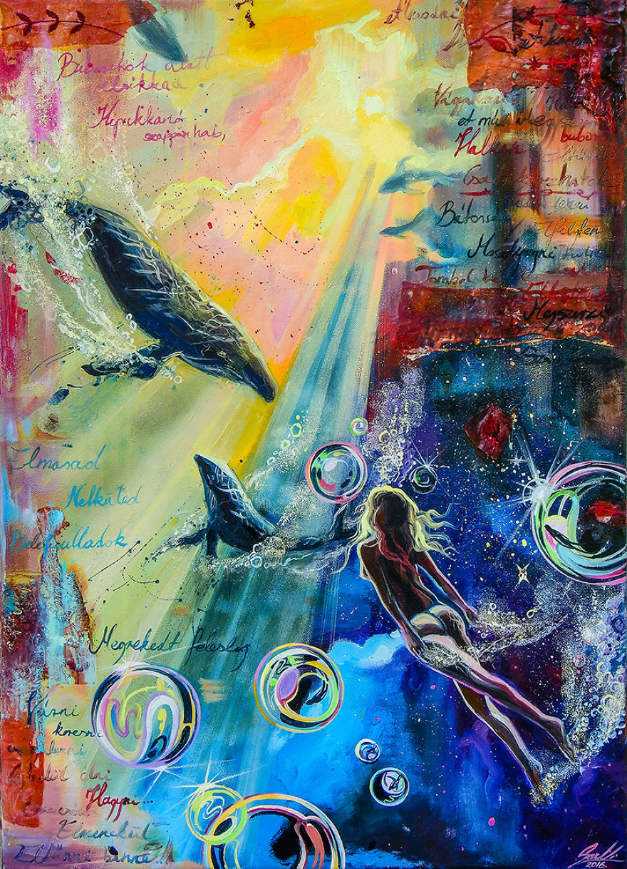 I Paint The Mind Blowing Nature, What We Never Rein In And Can’t Describe With A Million Words