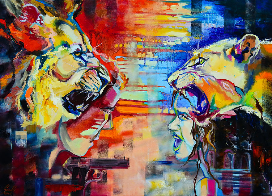 I Paint The Mind Blowing Nature, What We Never Rein In And Can’t Describe With A Million Words