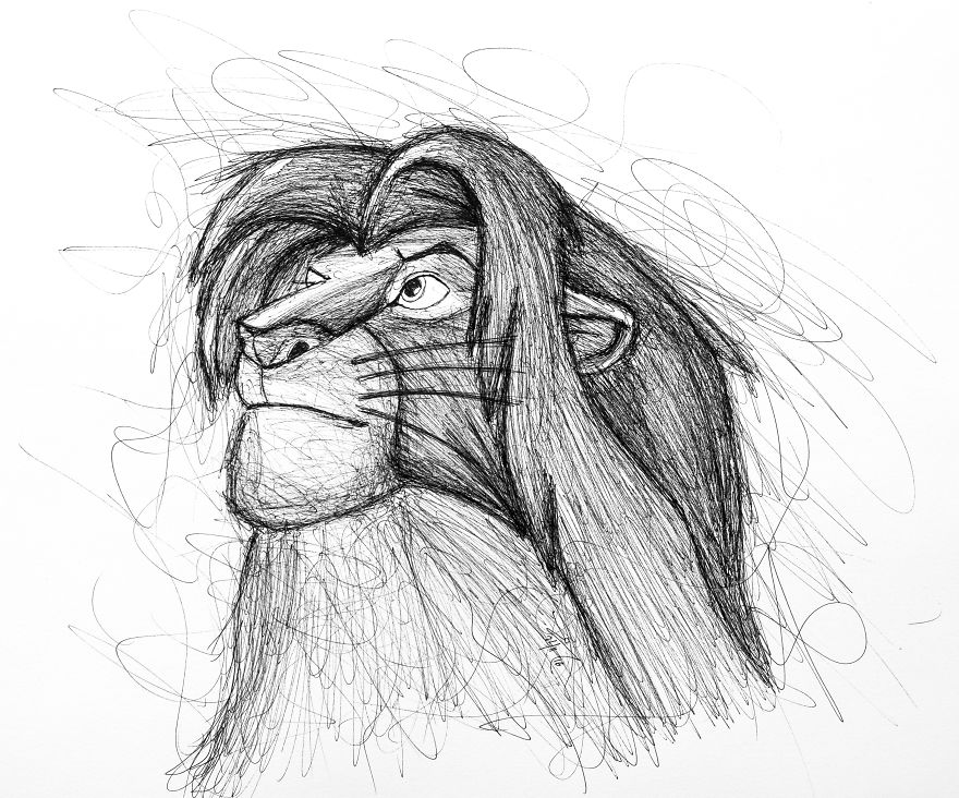 I Scribble My Favorites Characters