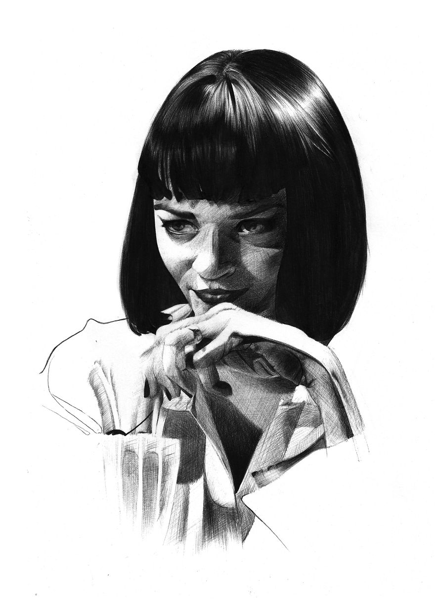 I Draw Portraits Of Celebrities