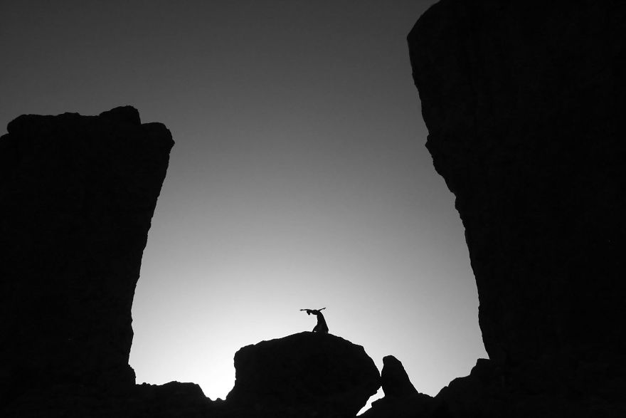 Gran Canaria, Canary Islands At Roques Nublo. Photo Credit Timothy Hastings