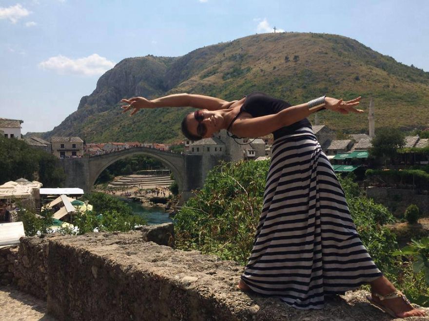 Mostar, Bosnia And Herzegovina At Stari Most Bridge. Photo Credit Rachel Sterner