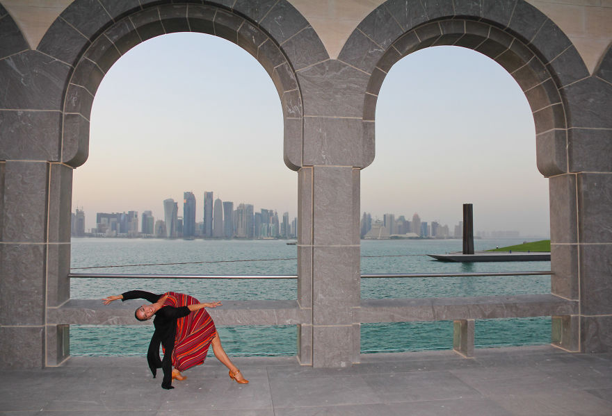 Doha, Qatar At The Islamic Art Museum. Photo Credit Courtenay Stevens