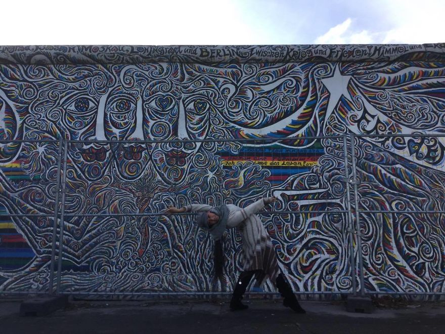 Berlin, Germany At The East Side Gallery. Photo Credit Tarek Rammo