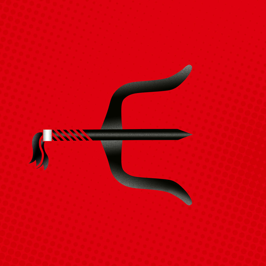 I Combined My Interest For Comics With My Love For Minimalist Illustrations In The Superheroes Alphabet Series