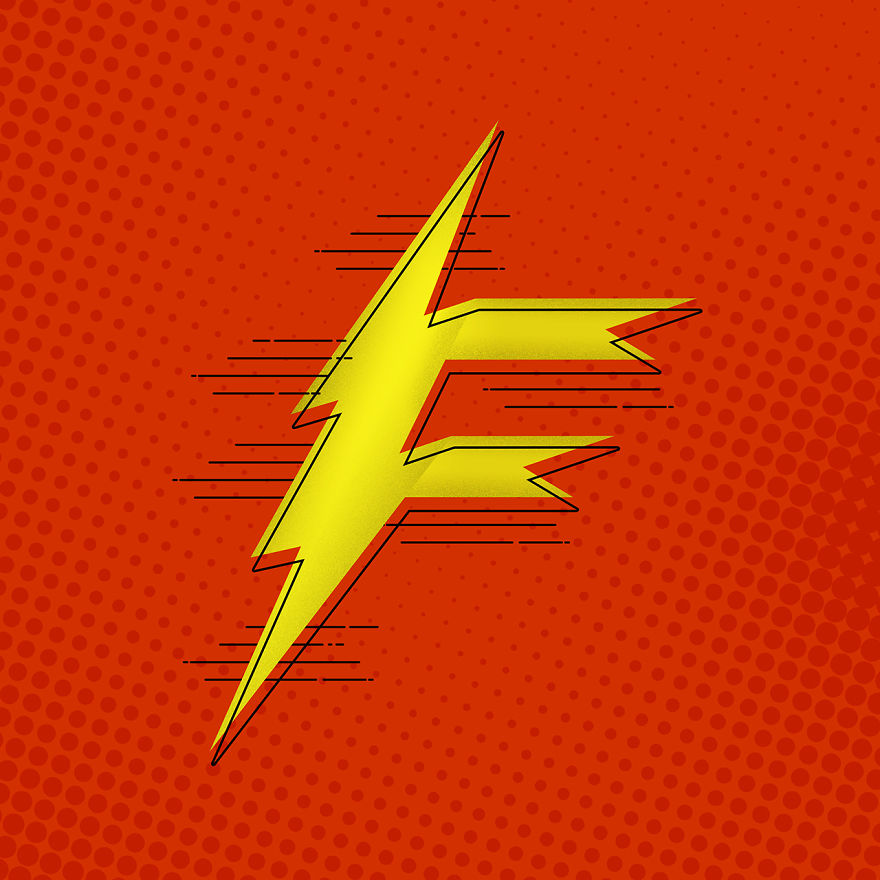 I Combined My Interest For Comics With My Love For Minimalist Illustrations In The Superheroes Alphabet Series I Combined My Interest For Comics With My Love For Minimalist Illustrations In The Superheroes Alphabet Series