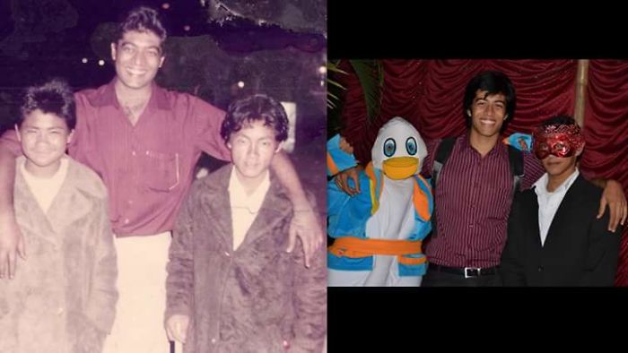 Dad When He Was 28. Me At 19