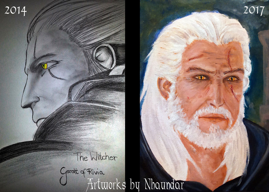 3 Years Of Progress (by Nhaundar)