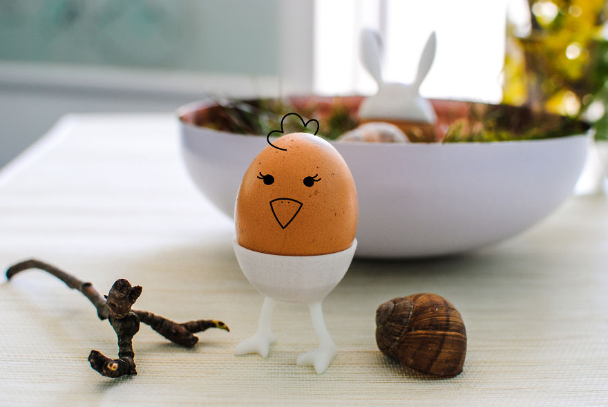We 3D Printed These Cute Easter Egg Decorations At Work