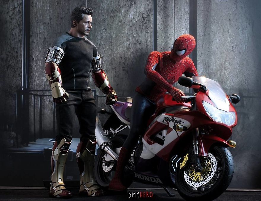 Hero Figures Can Be Found In Amusing Compositions