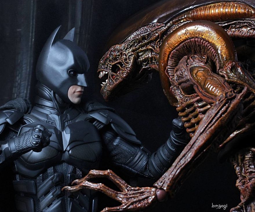 Hero Figures Can Be Found In Amusing Compositions