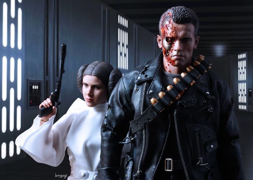 Hero Figures Can Be Found In Amusing Compositions