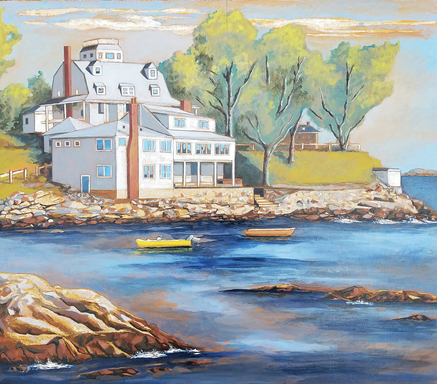 I Create My Paintings Using Only Minwax Wood Stain And A Dremel