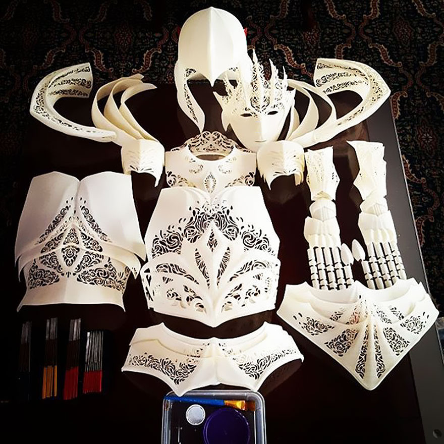 I Spent 518 Hours Making This Futuristic Medieval Armor That Is Lit From Inside And Flexible I Spent 518 Hours Making This Futuristic Medieval Armor That Is Lit From Inside And Flexible