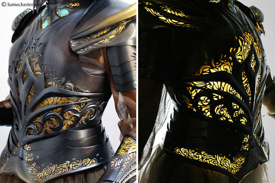 I Spent 518 Hours Making This Futuristic Medieval Armor That Is Lit From Inside And Flexible I Spent 518 Hours Making This Futuristic Medieval Armor That Is Lit From Inside And Flexible