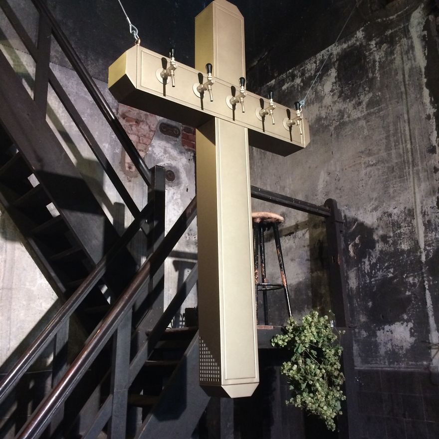 I Made This Beer Altar To Celebrate The End Of Lent