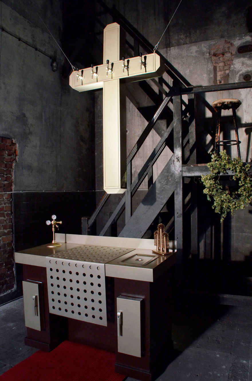 I Made This Beer Altar To Celebrate The End Of Lent