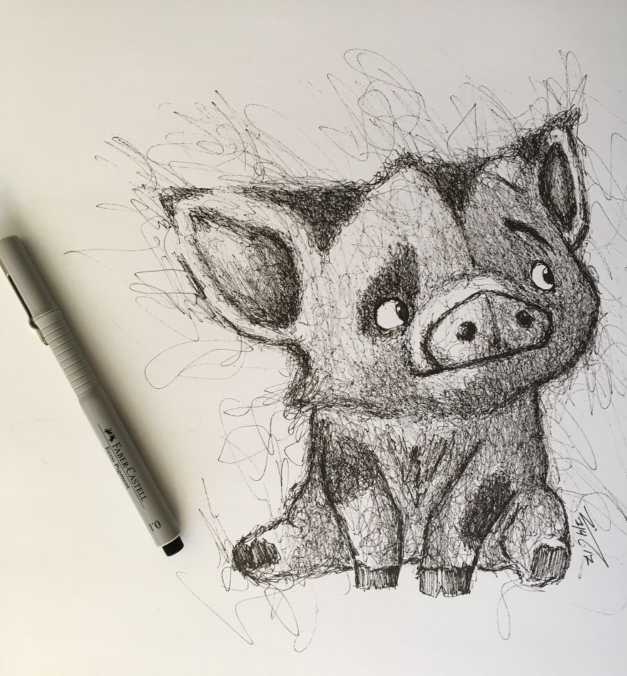 I Scribble My Favorites Characters