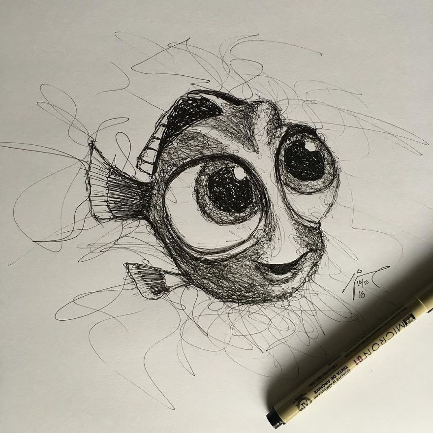 I Scribble My Favorites Characters