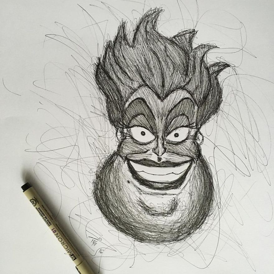 I Scribble My Favorites Characters