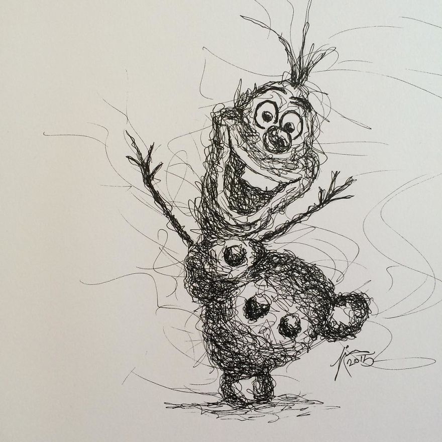 I Scribble My Favorites Characters