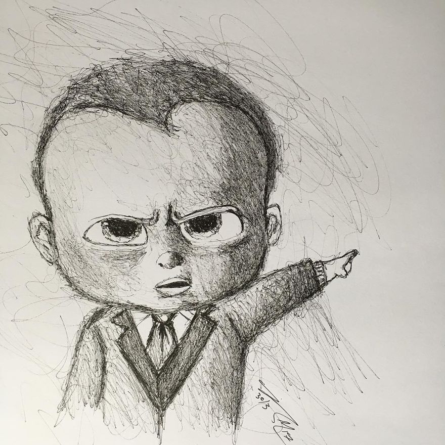 I Scribble My Favorites Characters