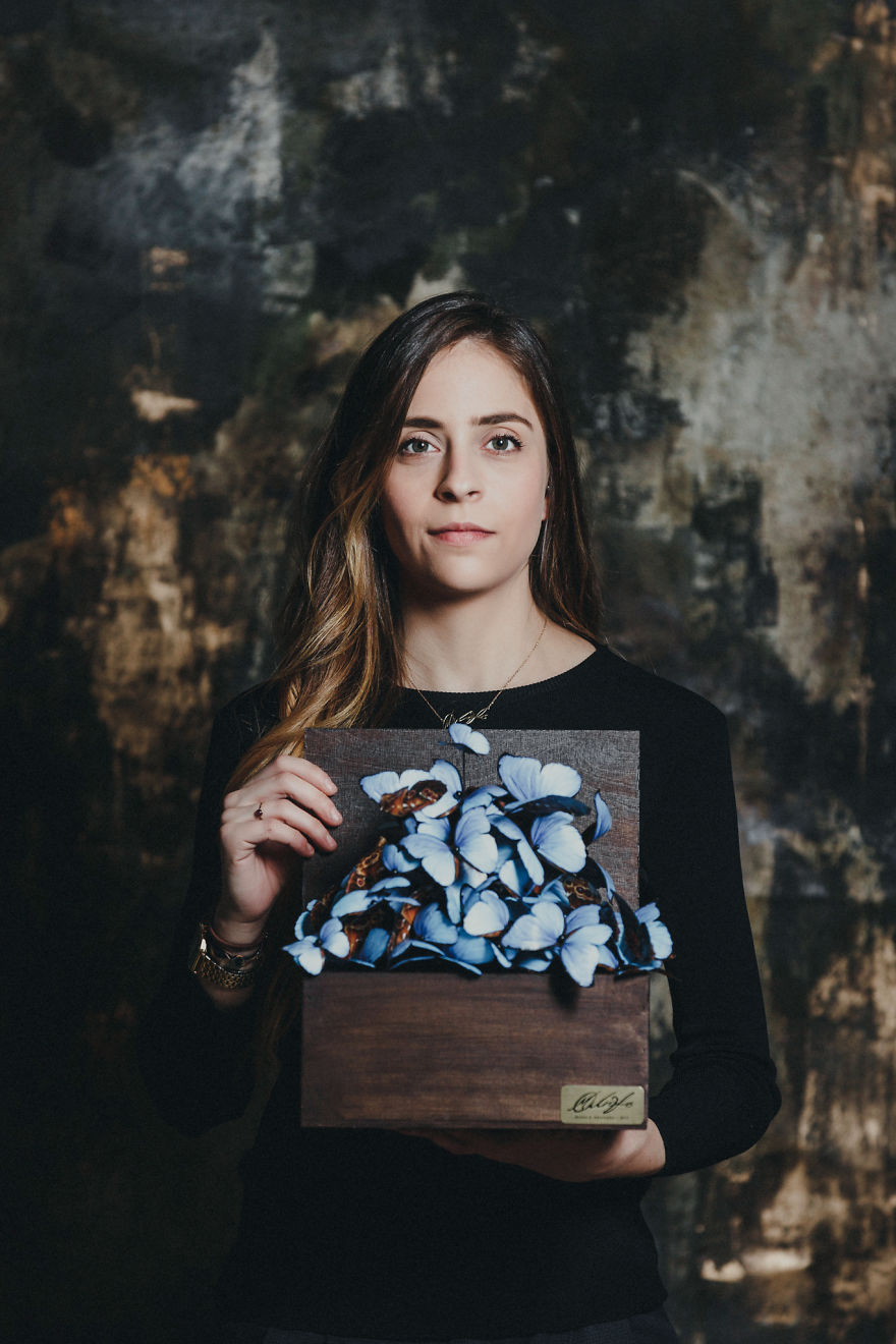 I've Hand Cut Over 800 Paper Butterflies In Memory Of My Grandmother I've Hand Cut Over 800 Paper Butterflies In Memory Of My Grandmother